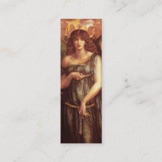 Venus Astarte Bookmark by Dante Gabriel Rossetti Mini