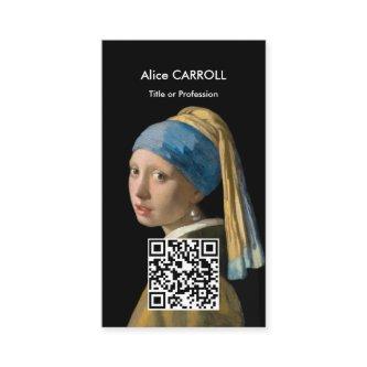 Vermeer - Girl with a Pearl Earring - QR Code