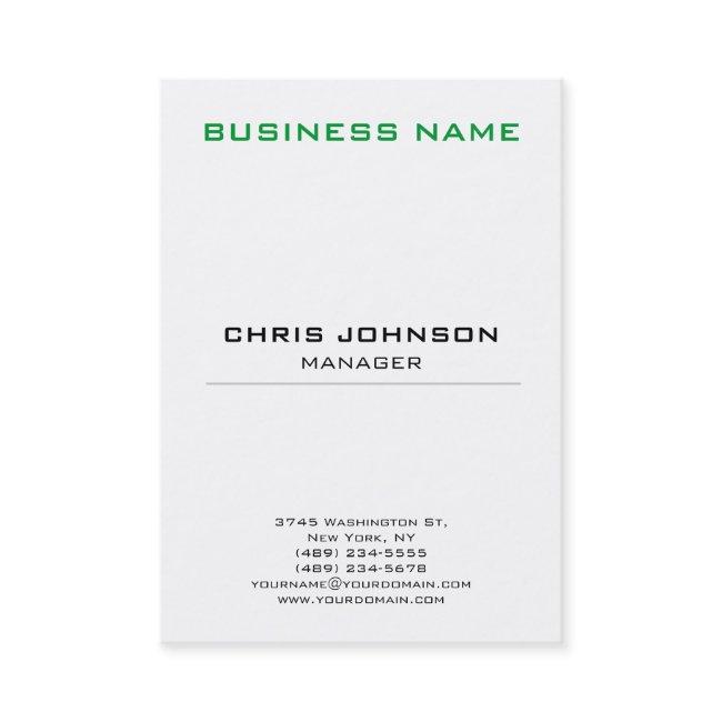 Vertical Chubby Charming Manager