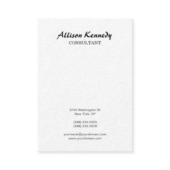 Vertical Chubby Ultra Thick White Brush Script