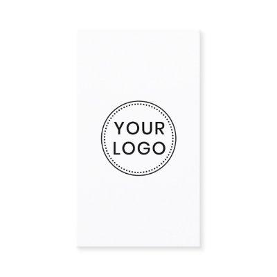 Vertical custom logo modern minimalist
