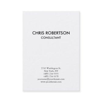Vertical Plain Black & White Chubby