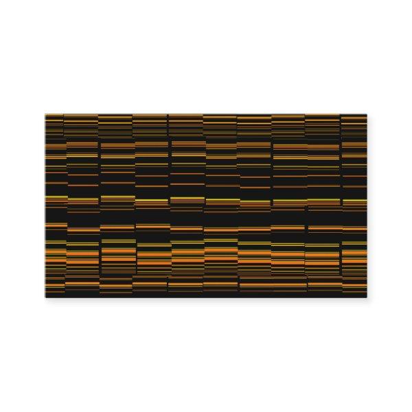 Very Cool Modern Orange Striped