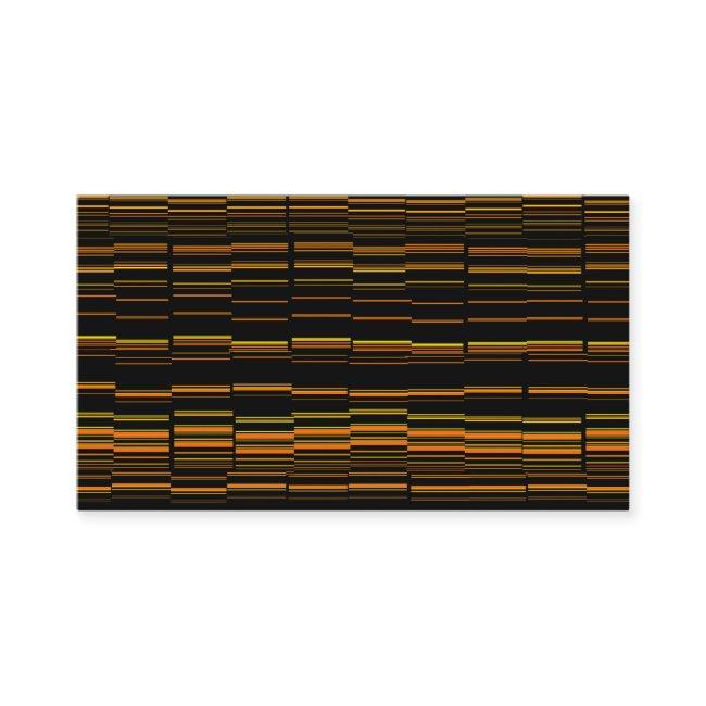 Very Cool Modern Orange Striped