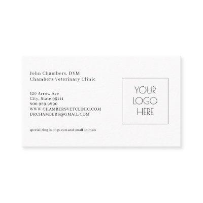 Veterinarian Logo Business & Appointment Reminder