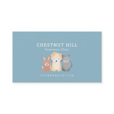 Veterinary Animal Clinic Slate Blue