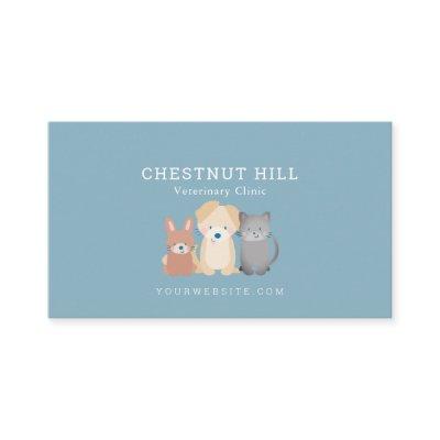 Veterinary Animal Clinic Slate Blue