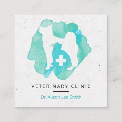 Veterinary Clinic Cross Veterinarian  Square