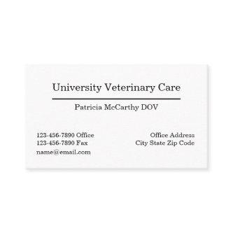 Veterinary Doctor Appointment