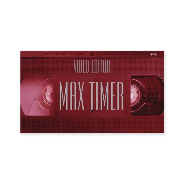VHS cassette video tape cover