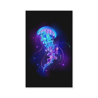 Vibrant Color Glowing Jellyfish