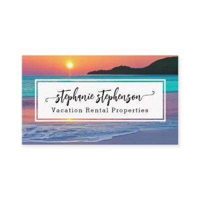 Vibrant Sunset Beach Spa Travel Vacation