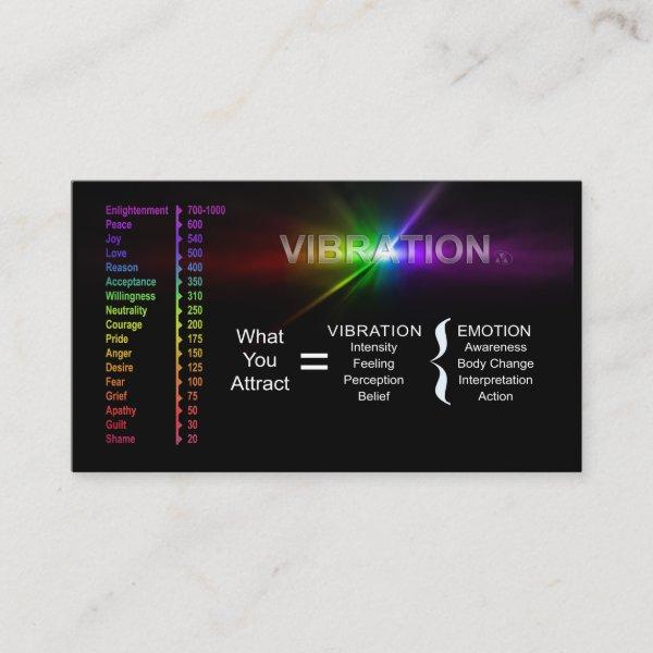 Vibration Scale Empower Cards