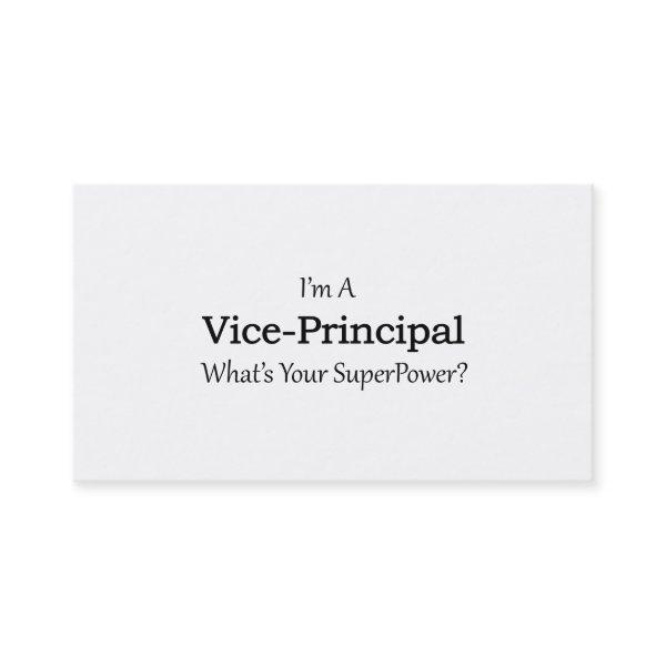 Vice-Principal