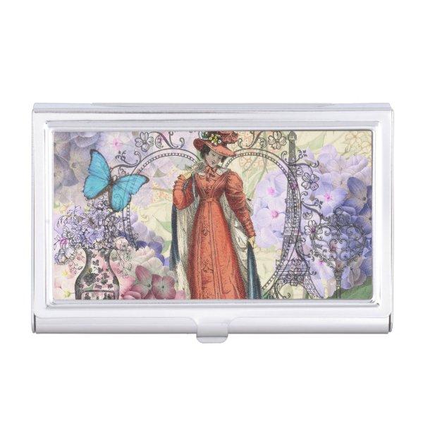 Victorian Woman Red Girl Classy Colorful  Case