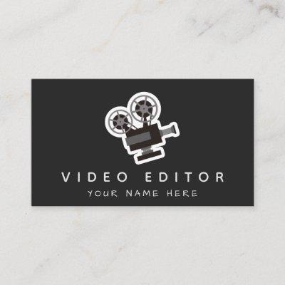 Video Editor Filmmaker Videographer Social Media