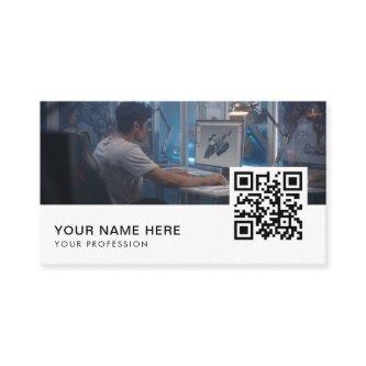 Video game designer QR Code