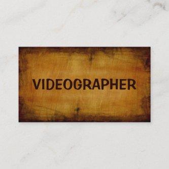 Videographer Antique