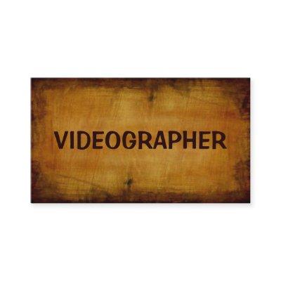 Videographer Antique