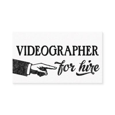 Videographer  - Cool Vintage