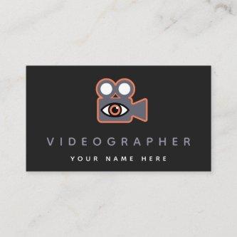 Videographer Third Eye Video Camera Minimalistic