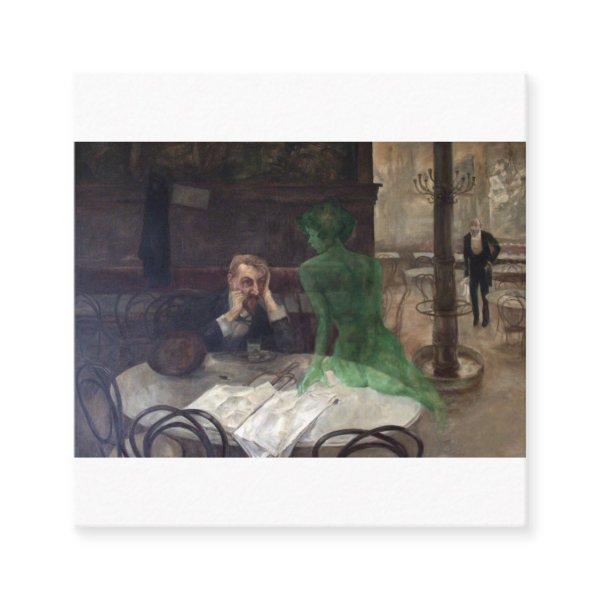 Viktor Oliva The Absinthe Drinker Square