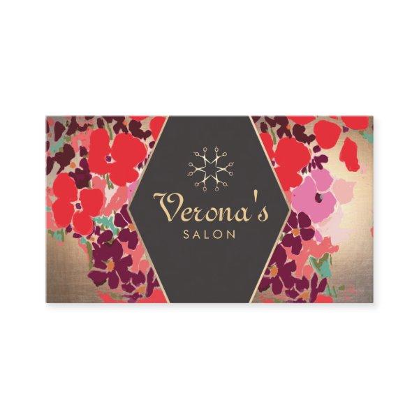 Vinatge Gold Floral Hair Salon Scissors
