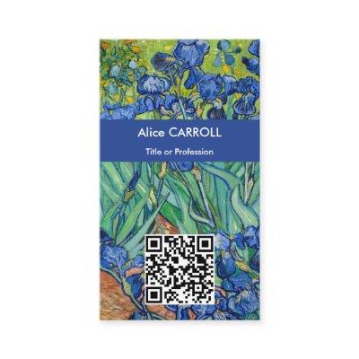 Vincent Van Gogh - Irises - QR Code