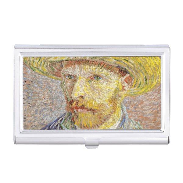 Vincent van Gogh - Self-portrait with Straw Hat  Case