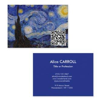 Vincent Van Gogh - The Starry Night - QR Code