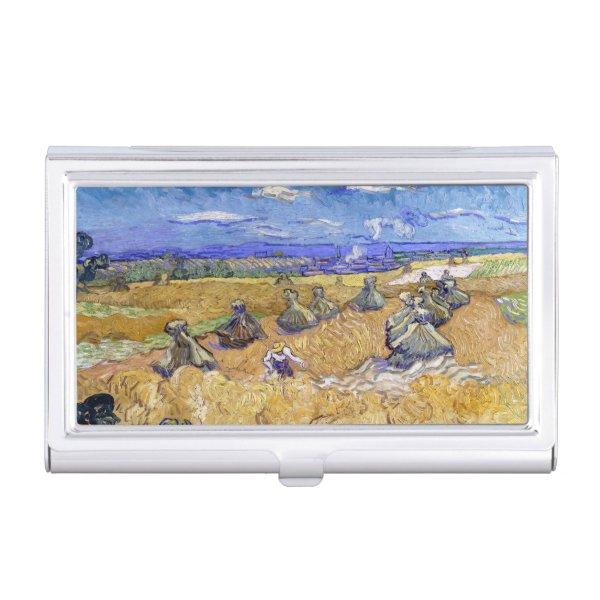 Vincent van Gogh - Wheat Stacks with Reapers  Case