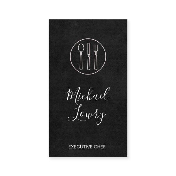Vineyard Wine Lux Black Silverware