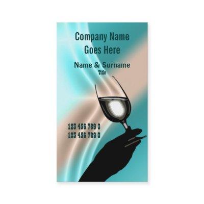 Vineyard winery wine sommelier aqua blue