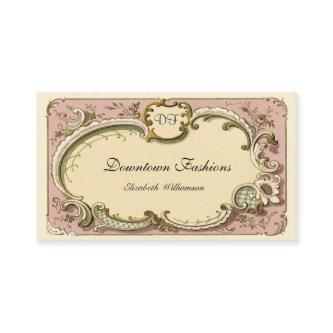 Vintag French Pink Scroll