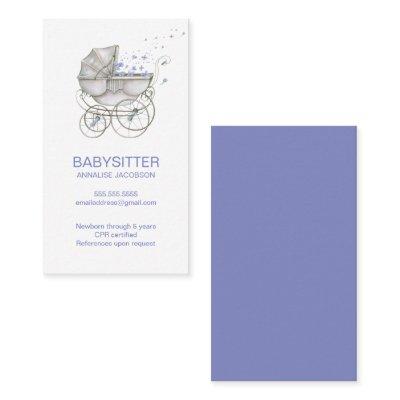 Vintage Baby Carriage Babysitter