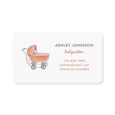 Vintage baby stroller Babysitter