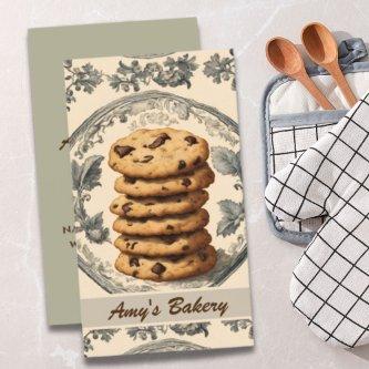 Vintage Baker Pastry Chef Cake Cookie Bakery
