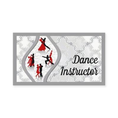 Vintage Ballroom Dance Teacher