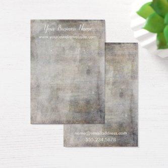 Vintage Browns Grunge Earring Holder Display Cards