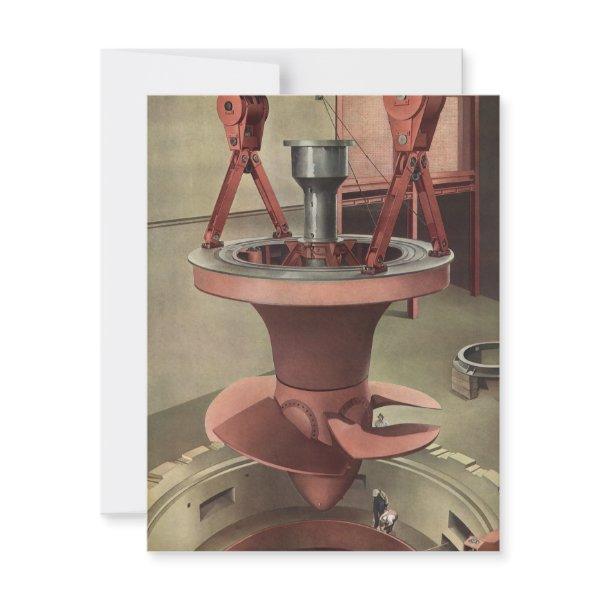 Vintage Business, Giant Water Turbine Energy