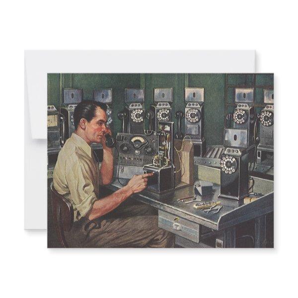 Vintage Business, Pay Phone Telephone Repairman