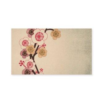 Vintage cherry blossom tree