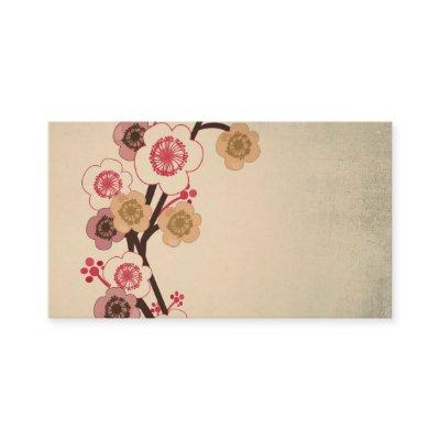 Vintage cherry blossom tree