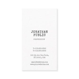 Vintage Classic Look Professional Elegant Template