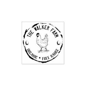 Vintage Classical ⎢ Personalised Egg  Rubber Stamp
