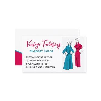 Vintage Clothing Custom Tailoring