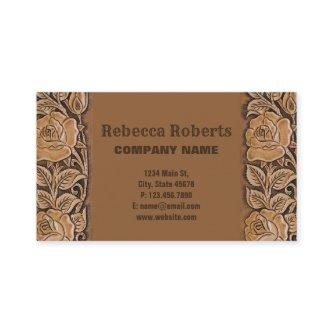 Vintage country cowbgirl tooled leather western