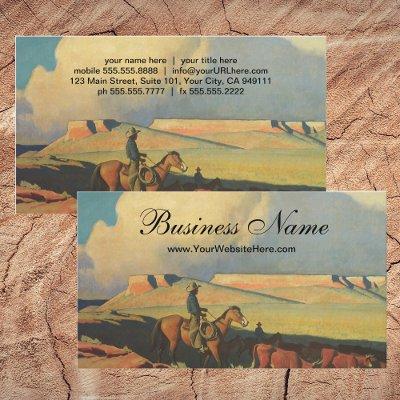 Vintage Cowboys, Open Range by Maynard Dixon