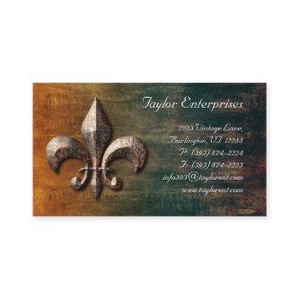 Vintage Fleur de lis Logo