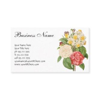 Vintage Floral Camelia Daffodil Flowers by Redoute